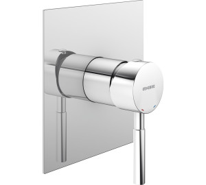 Built-in single lever shower mixer